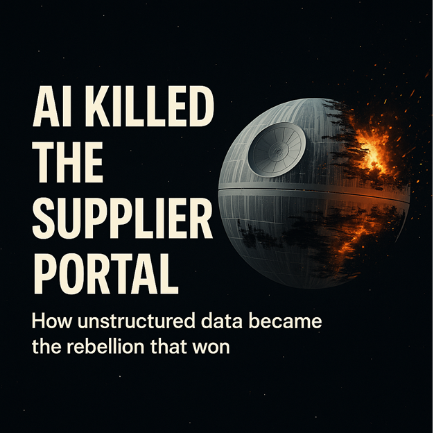 AI Killed the Supplier Portal (Death Star)